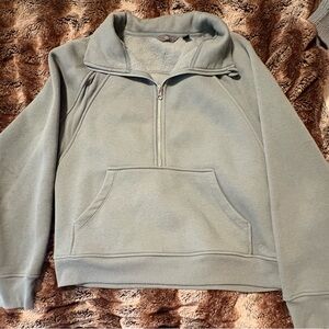 Danskin Men's Zip-Up Sweater in Gray